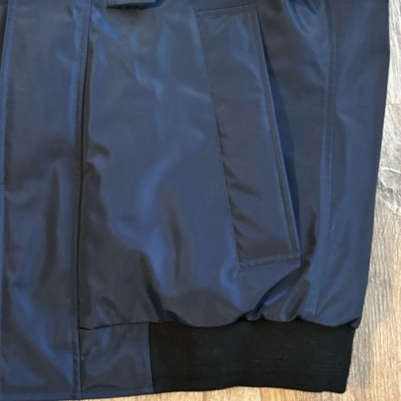 Marc New York Andrew Marc Navy Puffer Down Filled Jacket Men’s Small - Picture 9 of 16